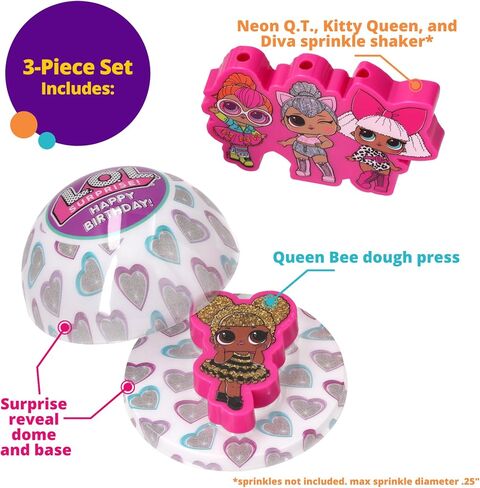 DecoPac L.O.L. Surprise! Rings, 24 L.O.L. Surprise Funseeker Cupcake Decorations Featuring 6 Different Dolls - 24 Pack in Kuwait