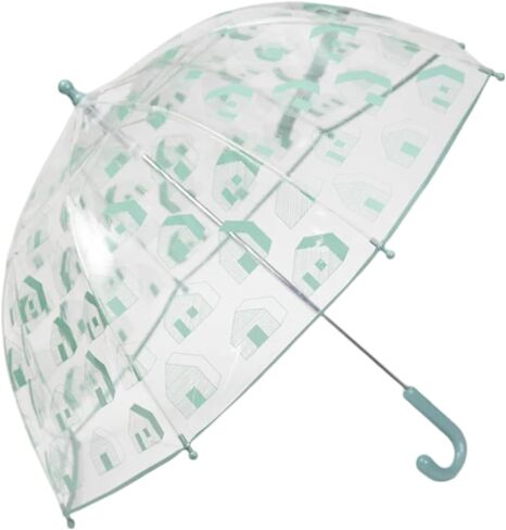 مظلة تولا للأطفال من 7 صباحًا - مظلة شفافة بحجم الأطفال، مقبض منحني سهل الإمساك، مادة خفيفة الوزن | مجموعة ملابس ضد المطر in Kuwait