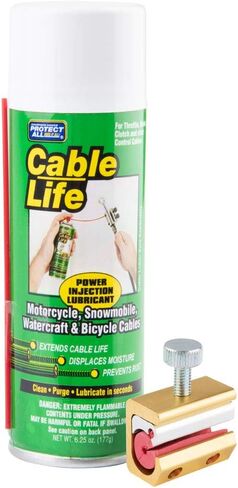 Tusk Cable Lube مع Champions Choice Cable Lube in Kuwait