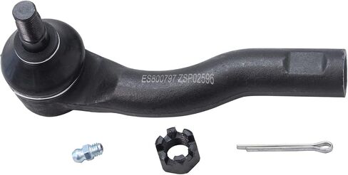 Detroit Axle - 2 Front Outer Tie Rods for 2010-2012 [2.5L 3.0L] Ford Fusion, 2010-2011 Mercury Milan, 2011-2012 [Hybrid] Lincoln MKZ, Steering Outer Tie Rod Ends Replacement in Saudi Arabia