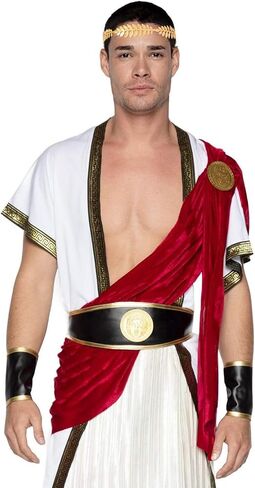 Laurel Wreath Crown for Women Men Toga Costume, Gold Leaf Headband Headpiece for Roman Emperor Greek Accessories Cosplay Prom (2Pcs) in Saudi Arabia