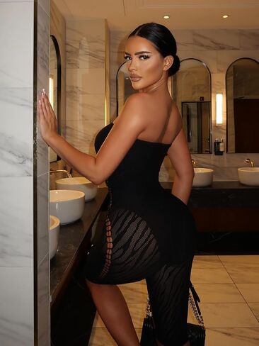 Seamless Tube Rompers sexy jumpsuit mesh bodysuit tube top romper in Kuwait