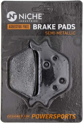 NICHE Brake Pad Set for Harley-Davidson Dyna Softail Sportster 1100 44063-83D 44082-08 Front Rear Semi-Metallic in Saudi Arabia