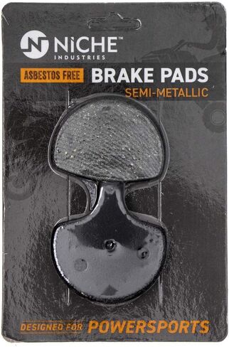 NICHE Brake Pad Set for Harley-Davidson Dyna Softail Sportster 1100 44063-83D 44082-08 Front Rear Semi-Metallic in Saudi Arabia