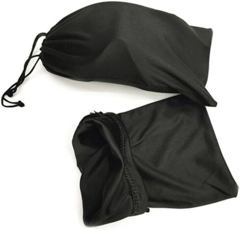 4 Pieces Ski Goggle Bag Microfiber Drawstring Pouch Snow Goggle Protection Bag Soft Storage Case Pouch, 7x10.6 Inch in Saudi Arabia