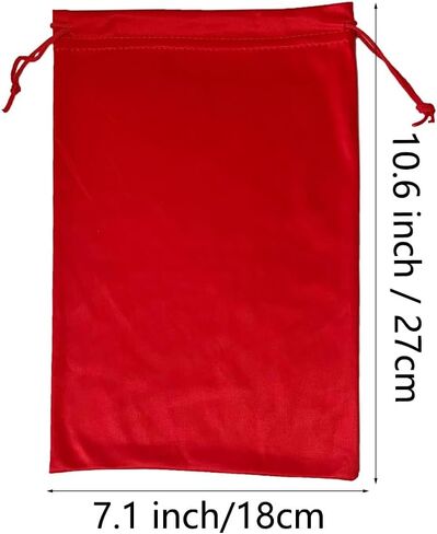 4 Pieces Ski Goggle Bag Microfiber Drawstring Pouch Snow Goggle Protection Bag Soft Storage Case Pouch, 7x10.6 Inch in Saudi Arabia