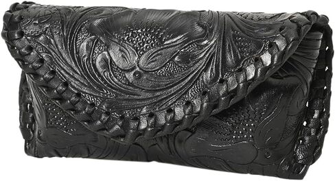 American Darling Sunglass Case Hand Tooled Genuine Leather Women Western Handbag | Bag for Purse in Saudi Arabia