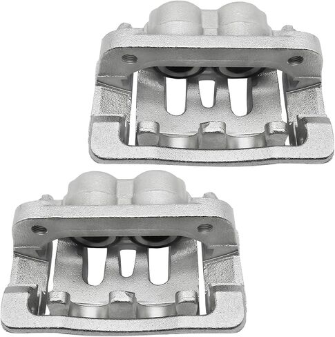 مجموعة الفرجار المكابح للقرص الخلفي مع قوس متوافق مع 2008-2012 Ford F-250 (F-350) Super Duty [ملاحظة: مع عجلات خلفية مفردة (SRW)] | الفرجار الفرامل الخلفية لـ 18-B5077 و 18-B5076 in Kuwait