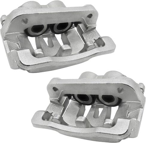 مجموعة الفرجار المكابح للقرص الخلفي مع قوس متوافق مع 2008-2012 Ford F-250 (F-350) Super Duty [ملاحظة: مع عجلات خلفية مفردة (SRW)] | الفرجار الفرامل الخلفية لـ 18-B5077 و 18-B5076 in Kuwait