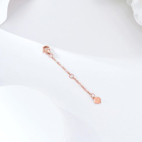 14K Gold 1.5"/2"/3" Extender, Simple Gold Removable Necklace Extension with Durable Lobster Clasp, Adjustable Extension for Necklace Anklet Bracelet in Saudi Arabia