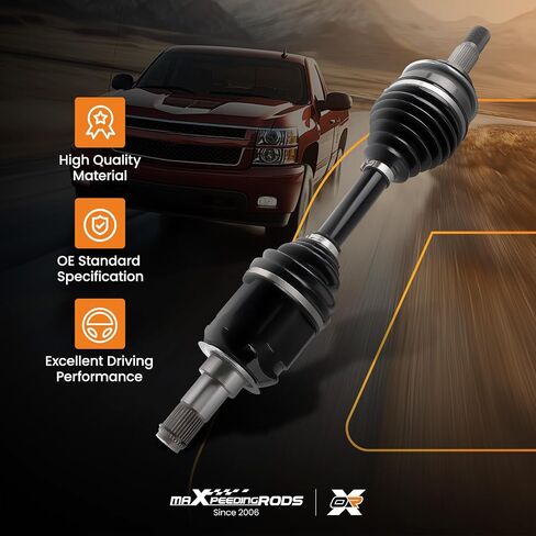 MaxPeedingrods الأمامي محور محور CV Roven for exus gx460 gx470 ، ل toyota 4runner fj cruiser tacoma 2003-2020 66-5235 60-5235 to-8168 to-9322 in Kuwait