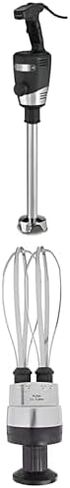 Waring Commercial WSB60 Big Stix Heavy Duty Immersion Blender, 16" Removable Shaft, 1 HP/700 Watt Variable Speed Motor, 120V, 5-15 Phase Plug,Black/Silver,25-Gallon in Saudi Arabia