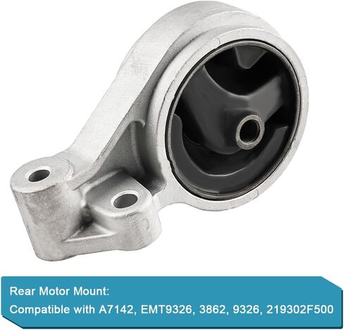 jdmon 4pcs محرك المحرك ونقل مجموعة kound kit استبدال KIA Spectra L4 2.0L 2004 2005 2006 ، Auto Trans متوافق مع A6776 ، A7142 ، A7144 ، A7178،218302f300 ، 219302F500 ، 218102F560 in Saudi Arabia