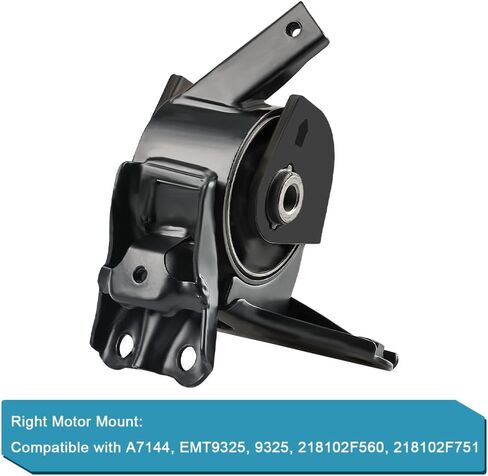 jdmon 4pcs محرك المحرك ونقل مجموعة kound kit استبدال KIA Spectra L4 2.0L 2004 2005 2006 ، Auto Trans متوافق مع A6776 ، A7142 ، A7144 ، A7178،218302f300 ، 219302F500 ، 218102F560 in Saudi Arabia