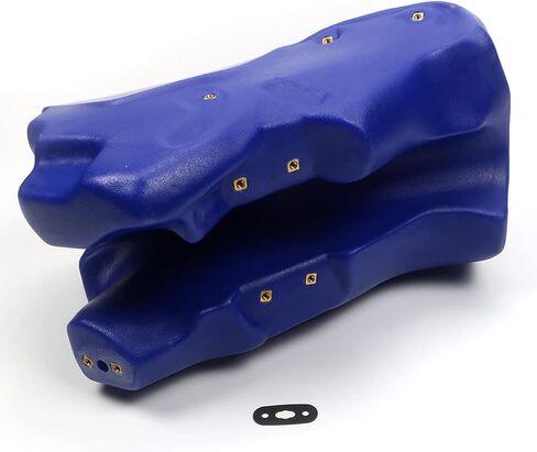 Oversize Gas Fuel Tank 3.6 Gal Blue Fits Yamaha YZ 125 250 1996-2001 Plastic in Saudi Arabia