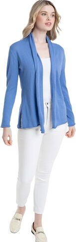 Cotton Cashmere Mini Duster Cardigan in Kuwait