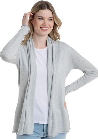 Cotton Cashmere Mini Duster Cardigan in Kuwait