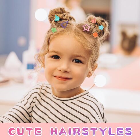 Hair Accessories for Girls, 1350P Colorful Hair Ties Set with 72P Hair Clips, Bobby Pins for Toddlers, Hair Wax Stick, Butterfly Hair Clips for Kids, Hair Barrettes with Hair Comb Set & Organizer Box in Kuwait