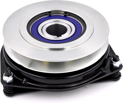 High Torque 175ftlb (OEM 150) BIGBearing Solid Steel Billet Pulley PTO Clutch for Dixie Chopper 500173 Ferris Snapper Simplicity 7075672YP for Ogura GT2.5-SN01 GT2-SM02 MA-GT-SN20X w/Replaceable Wire in Saudi Arabia