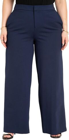ELOQUII Women's Plus Size The Ultimate Stretch Wide Leg Pant in Saudi Arabia