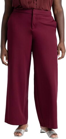 ELOQUII Women's Plus Size The Ultimate Stretch Wide Leg Pant in Saudi Arabia