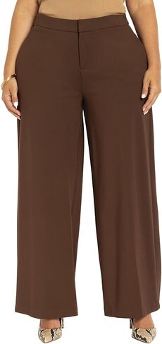 ELOQUII Women's Plus Size The Ultimate Stretch Wide Leg Pant in Saudi Arabia