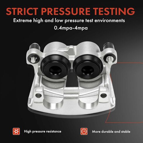 A-Premium Disc Brake Assembly بدون قوس متوافق مع سيارات Jeep & Dodge-Grand Cherokee 2011-2022 ، Durango 2011-2023-سائق أمامي ومسافر ، مجموعة 2-PC in Saudi Arabia