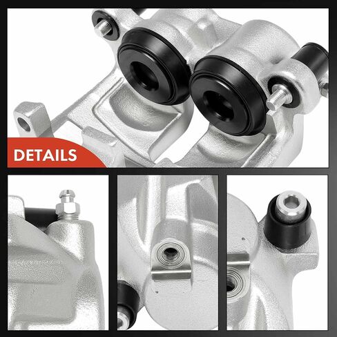 A-Premium Disc Brake Assembly بدون قوس متوافق مع سيارات Jeep & Dodge-Grand Cherokee 2011-2022 ، Durango 2011-2023-سائق أمامي ومسافر ، مجموعة 2-PC in Saudi Arabia