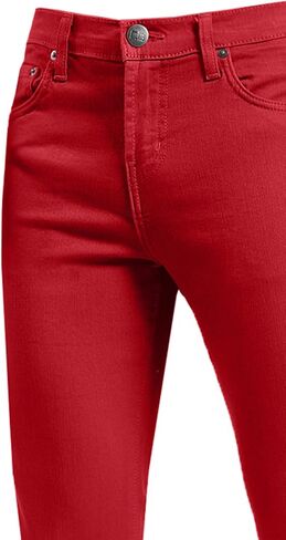 NE People Mens Classic Classic Solid Clear Skinny الجينز الممتدة (26-40) in Kuwait