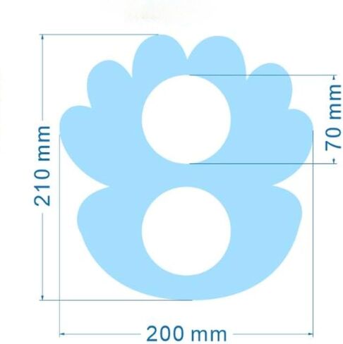 Pool Noodle Connector Swim Noodles Connector Holed Connect Joint Swimming Float Connector Noodles Builder for Rafts Floating Bed Beginners in Kuwait