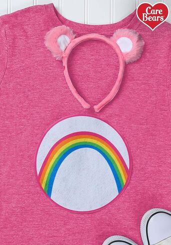 Care Bears Cheer Ears & Patch Cortume Kit للبالغين مع مجموعة ملحقات الرؤوس والحديد على التصحيح in Saudi Arabia