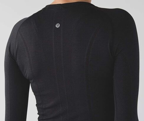 Lululemon Swiftly Tech Long Sleeve Crew (Black in Saudi Arabia