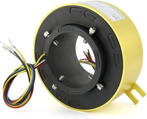 Rotary Conductive Slip Ring Hole 70mm 80mm Outer Diameter 158mm 2 4 6 8 10 12 Wire Rotary Connector Inductor(Hole70 Out158 12Wire) in Saudi Arabia