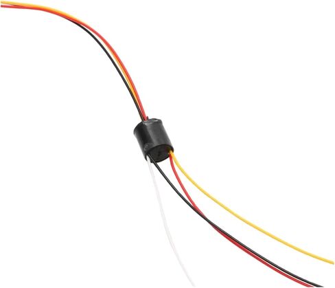 1 Piece Miniature Slip Ring 8.5 mm 4/6/8/12 Channel 1A Rotating Collector Ring Slip Ring for Gimbal Handheld Gimbal Remote Control and Rotor Equipment(U Type 8.5mm 4CH) in Kuwait