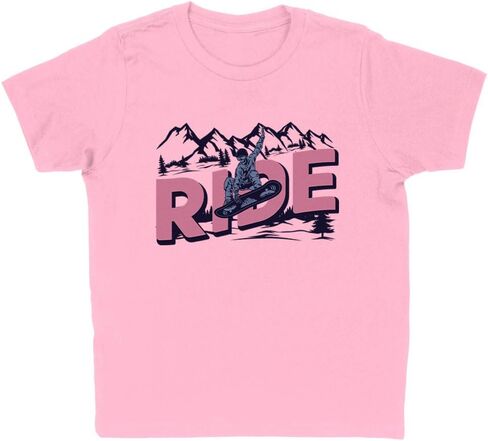 Ride Snowboarding Kids T-Shirt Youth in Saudi Arabia