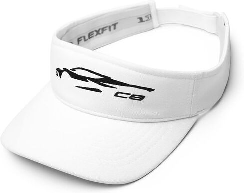 C8 Vette Silhouette Custom Embroidered Visor in Saudi Arabia