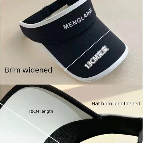 Badlands Visor Sun Hat ، للجنسين ، الأبيض in Saudi Arabia