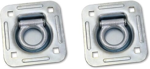 LIBRA REACTED D حلقات D للمقطورة RV Flush Mount Tiedown- Pack 4-27023 ... in Saudi Arabia