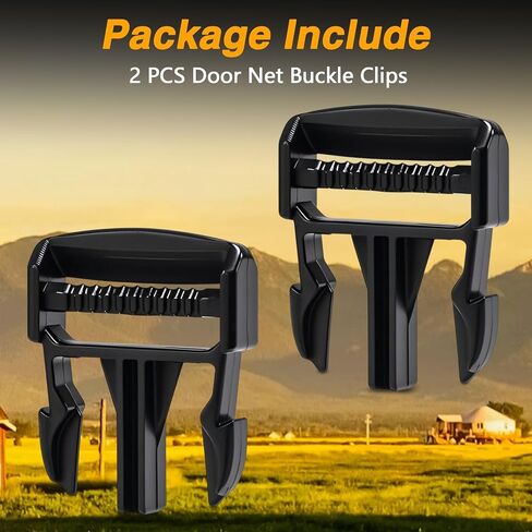 2 PCS Door Net Buckle Clips متوافقة مع Polaris Ranger Crew 900 XP 2016-2020 1000xp 2016-2022 Diesel 2016 40mm ذكر مشبك Mesh Door Side Safety Stabler Relation #: 5452505 in Kuwait