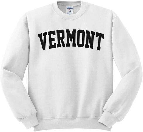 TeesAndTankYou Vermont State College Style Sweatshirt Unisex in Saudi Arabia