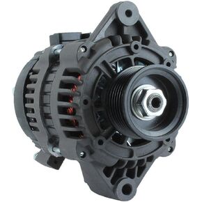 150A 12 فولت المولد يناسب محركات Indmar Marine بواسطة PN 8400111 150-AMPERAGE M8-1.25-B+ طرفية أسود مطلي داخلي 6-GROVES نوع التخزين المؤقت السلبي في اتجاه عقارب الساعة في اتجاه عقارب الساعة in Saudi Arabia