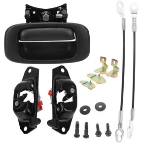 مجموعة إصلاح الباب الخلفي متوافقة مع Silverado و Sierra Models 1999 إلى 2006 تشمل قطع غيار كلاسيكية 2007 بديل in Kuwait