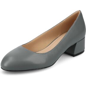 مجموعة مجلة Womens Saarii Block Heel Press Pumps Cushioned Slip على حذاء أزياء مغلق مغلق in Kuwait