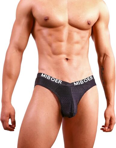 Men's Sexy Bikini Briefs Low Rise Soft Lightweight Bulge Pouch Underwear in Saudi Arabia