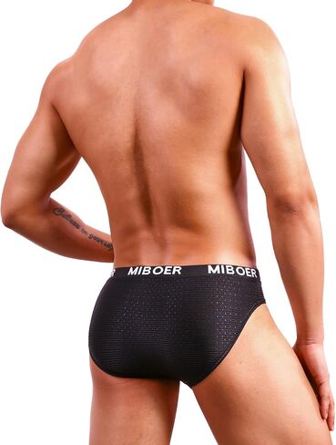 Men's Sexy Bikini Briefs Low Rise Soft Lightweight Bulge Pouch Underwear in Saudi Arabia