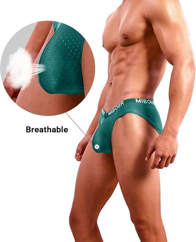 Men's Sexy Bikini Briefs Low Rise Soft Lightweight Bulge Pouch Underwear in Saudi Arabia