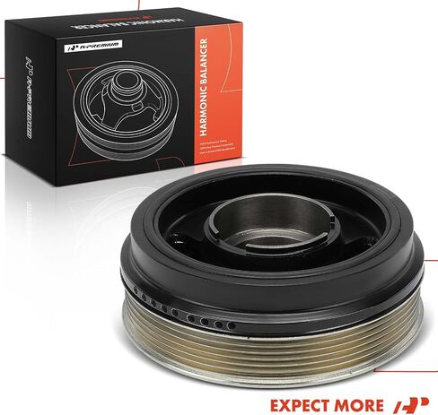 A-Premium Engine Harmonic Balancer Pulley Culley متوافق مع BMW X1 2016-2019 ، X2 2018-2019 & Mini Cooper 2014-2019 ، Cooper Clubman Countryman in Saudi Arabia