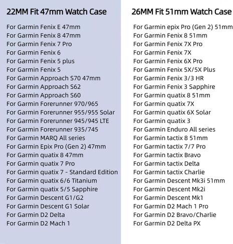 سوار ساعة 22 مم/ 26 مم لـ Garmin، حزام رياضي من النايلون متين للغاية وسريع التركيب لسلسلة fēnix/Forerunner/Approach/MARQ/quatix /D2 in Kuwait