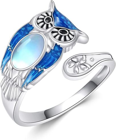 Cat/Octopus Adjustable Spoon Rings Sterling Silver Rings Jewelry Gifts for Women in Saudi Arabia