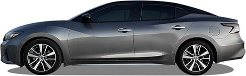 Slickmod Chrome Delete Blackout Vinyl Overlay for 2016-2021 Nissan Maxima Window Trim (Gloss Black) in Saudi Arabia
